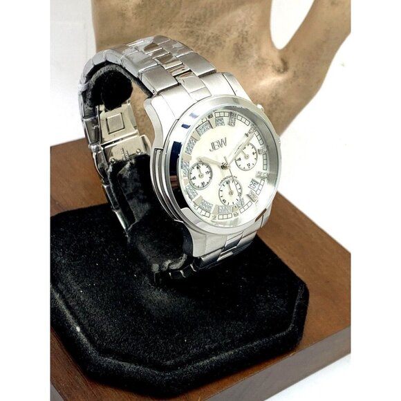 JBW Women's Watch JB-6217-K Muse Diamond Quartz Chronograph Silver Dial … - Picture 13 of 13
